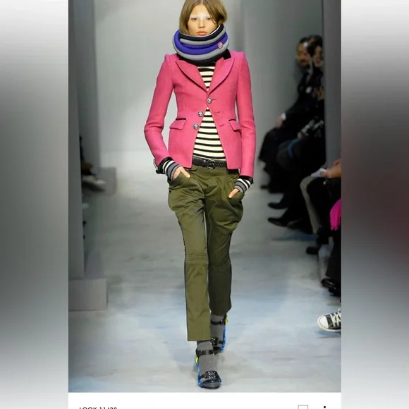 Balenciaga Nicholas Ghesquiere Fall 2007 Runway Pink Blazer - Picture 1 of 8